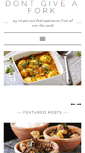 Mobile Screenshot of dontgiveafork.com